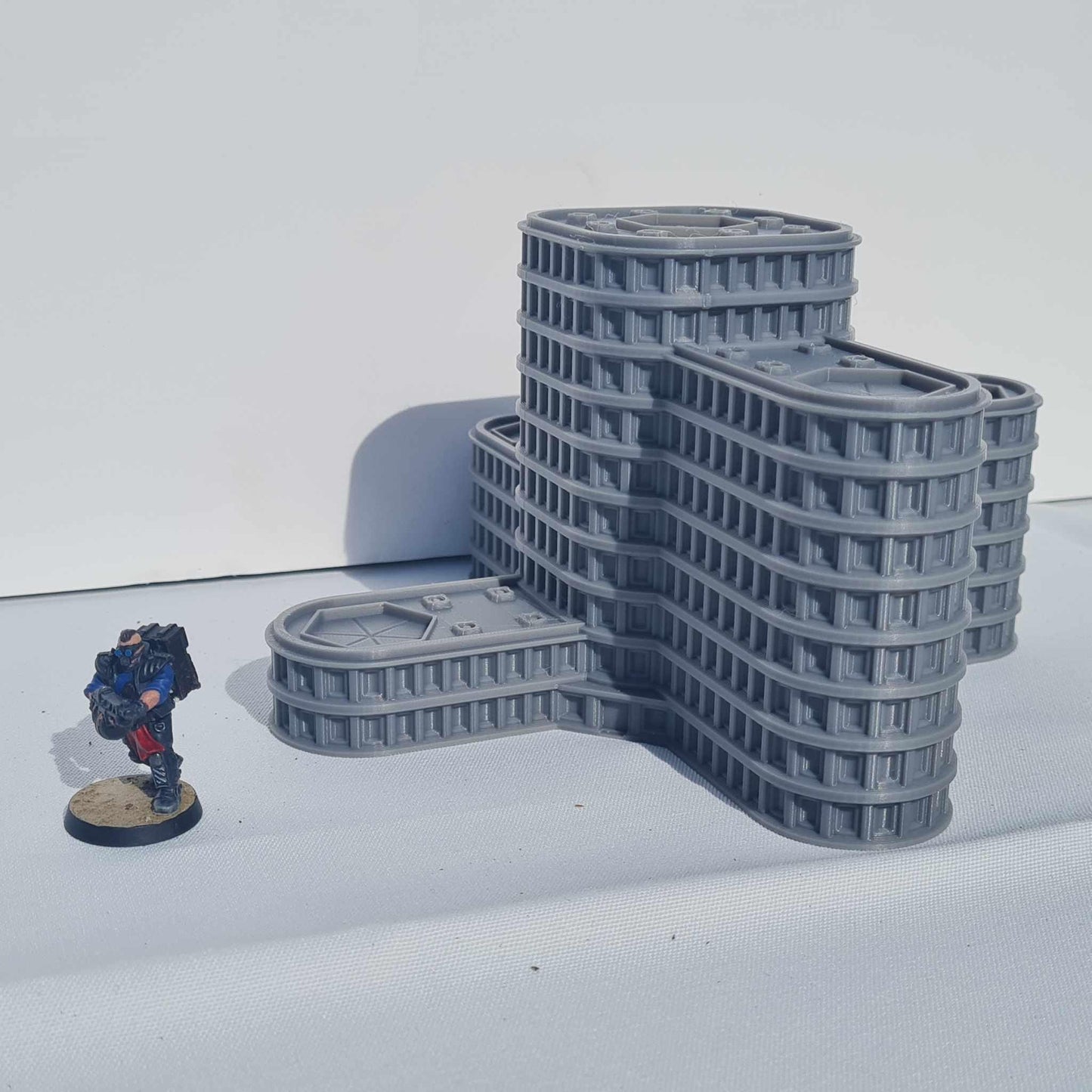 Large Science Building Scatter Terrain - Epic Scale - Imperialis Legions - Titanicus