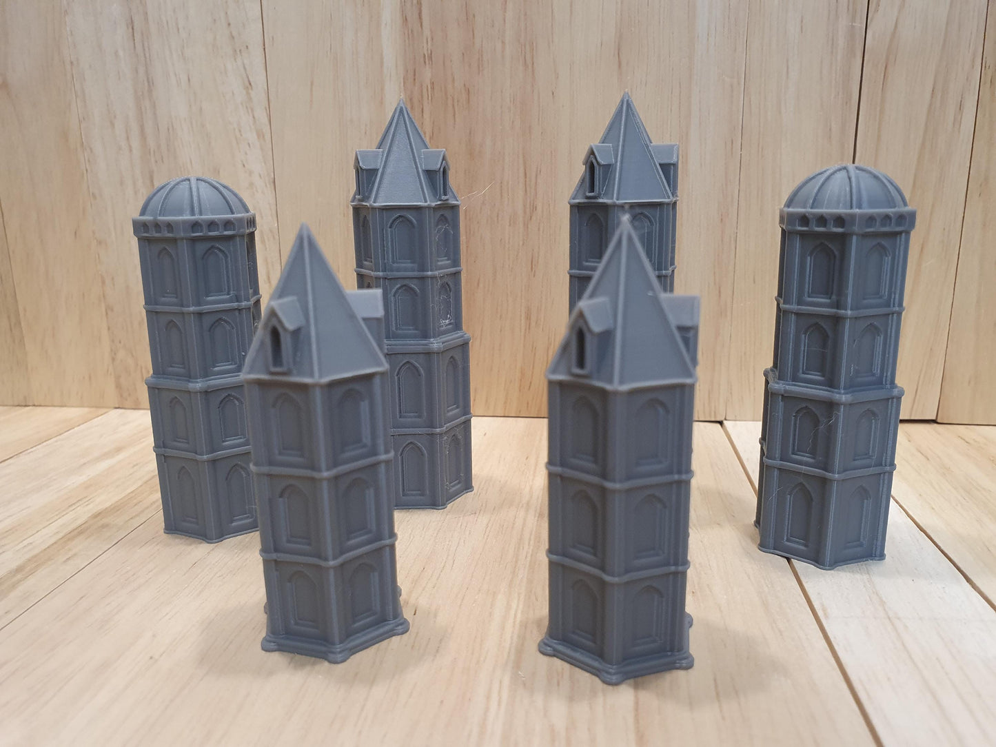 6 x Epic Spires Small Scatter Terrain - Epic Scale -