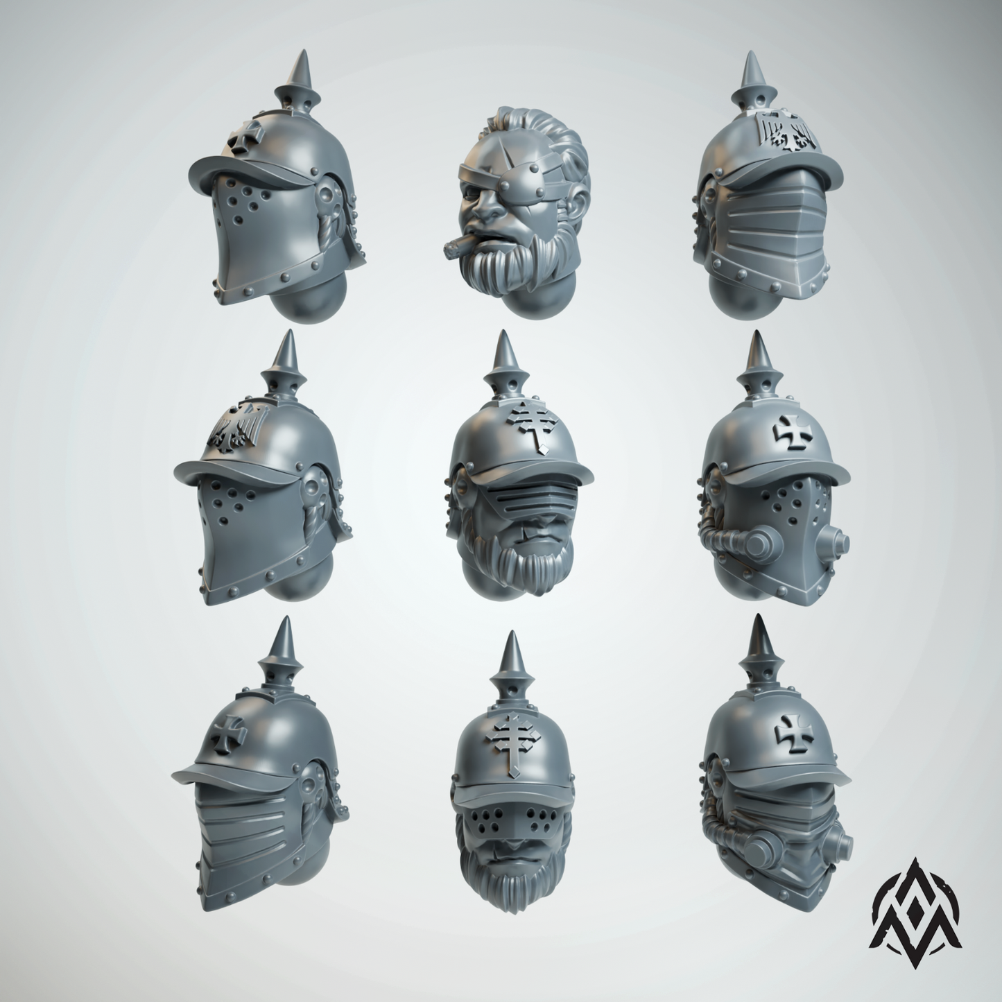 20 x prussian veterans helmets #2