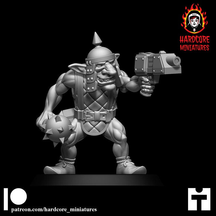 10 x Retro Gobbos - Goblins - Orcs Orks Orkaz Boyz Gretchin Runtherd