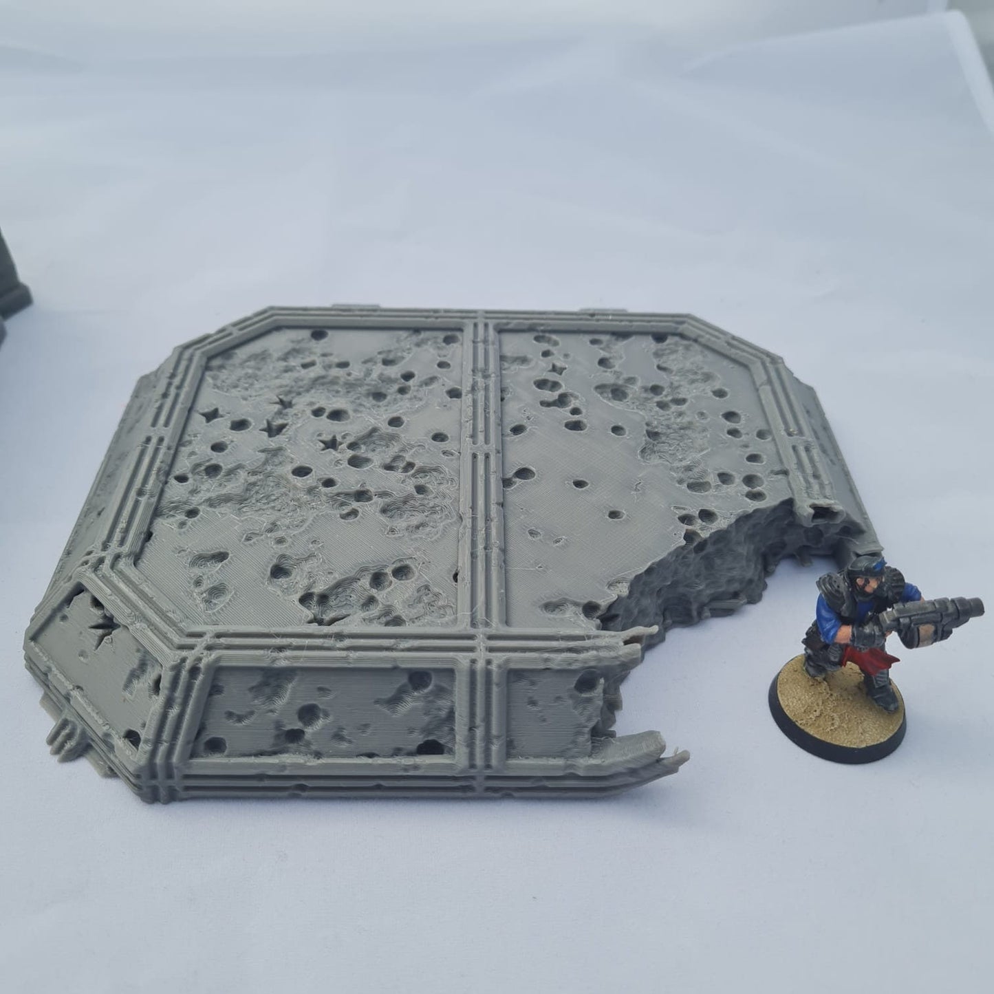 Large Bunker - Terrain - Tabletop Industrial Miniature Wargaming Terrain