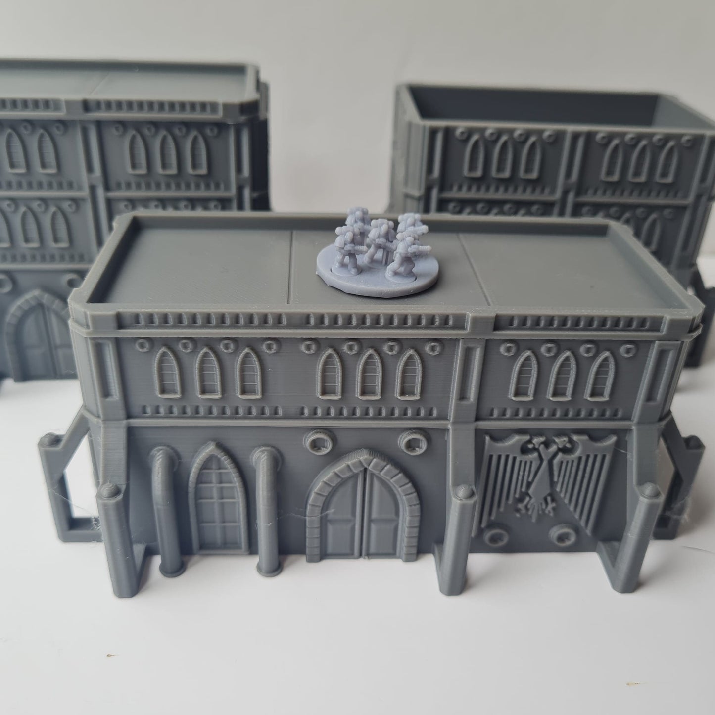 Epic Administratum Large Building Scatter Terrain - Epic Scale -