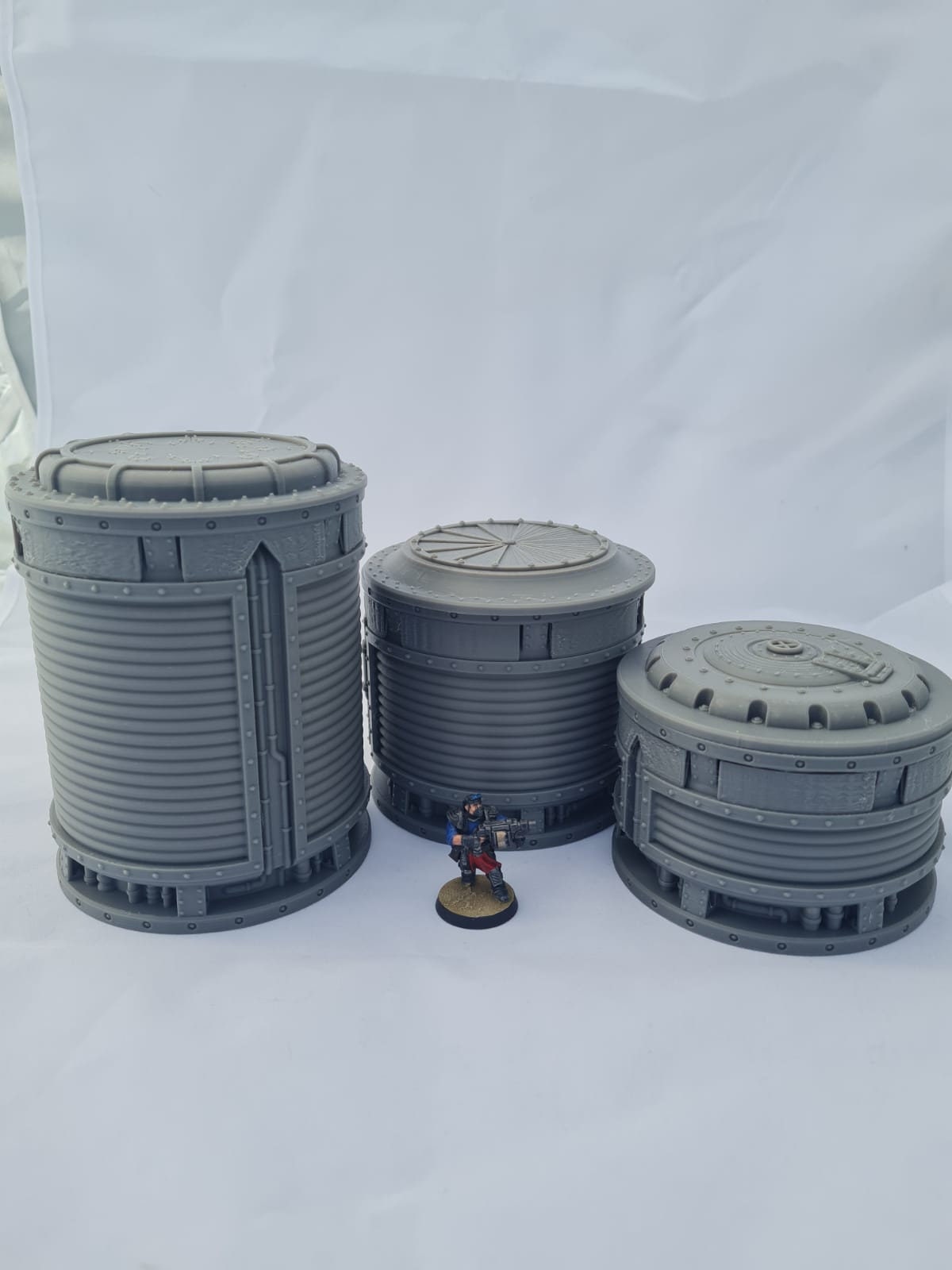 Plasma Containers - Terrain - Tabletop Industrial Miniature Wargaming Terrain
