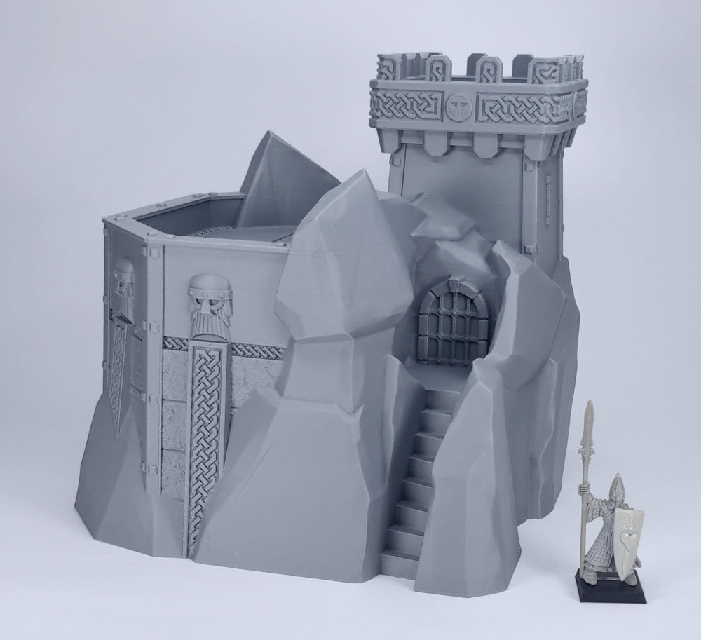 Retro Fantasy Dwarf Watchtower