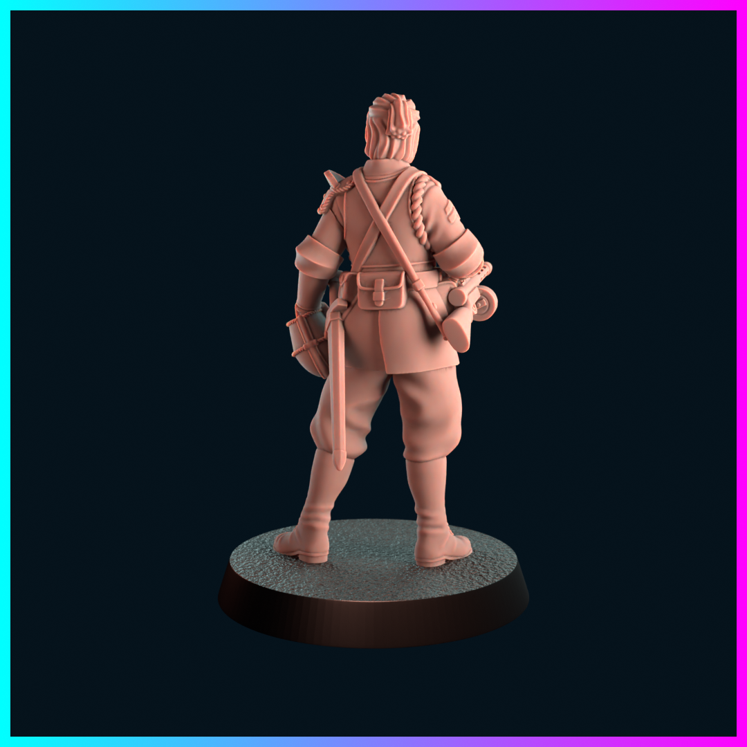 Antioch - Lieutenant - Trench Crusade Proxy - KoolKiwi