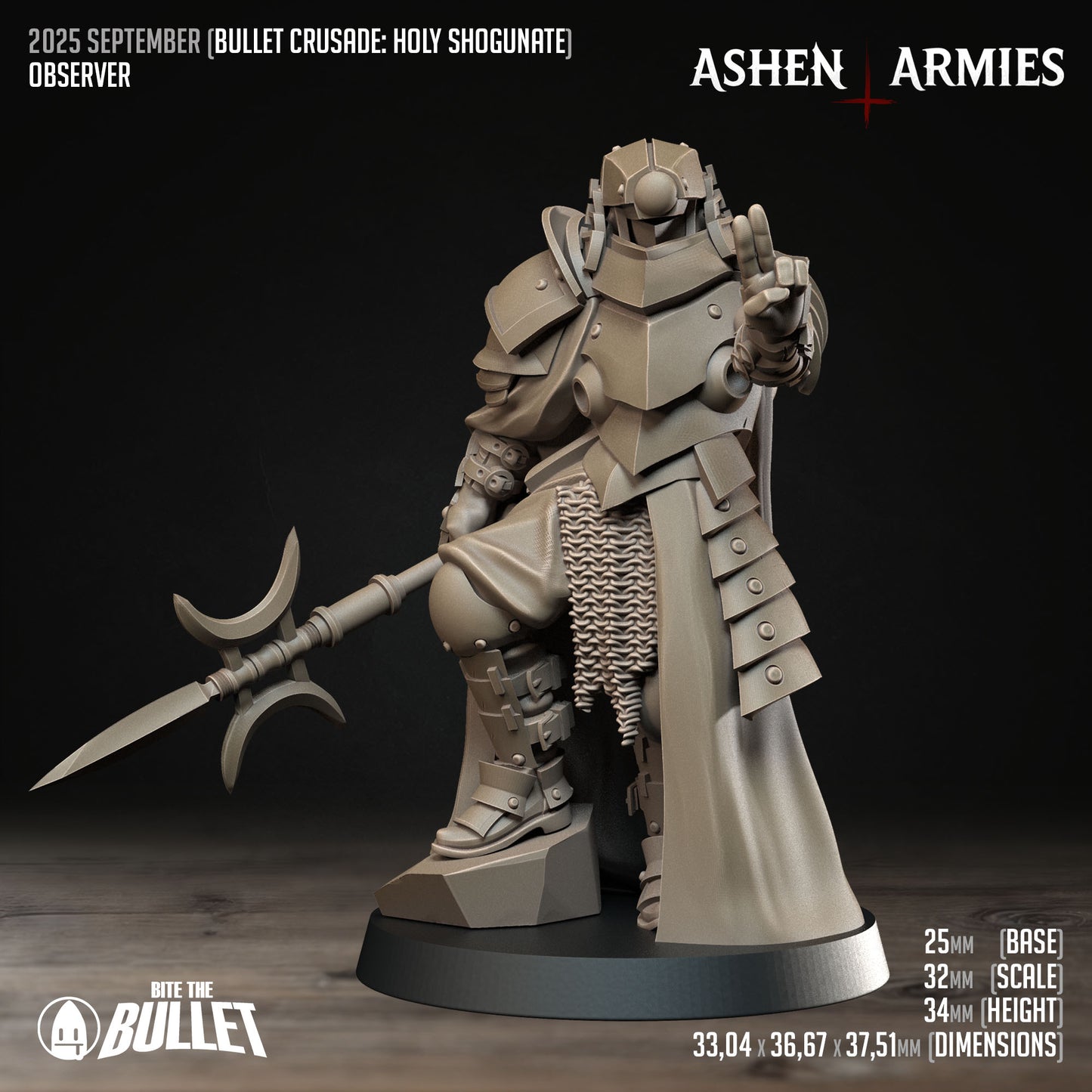 Holy Shogunate - Observer - Trench War - Trench Crusade Compatible