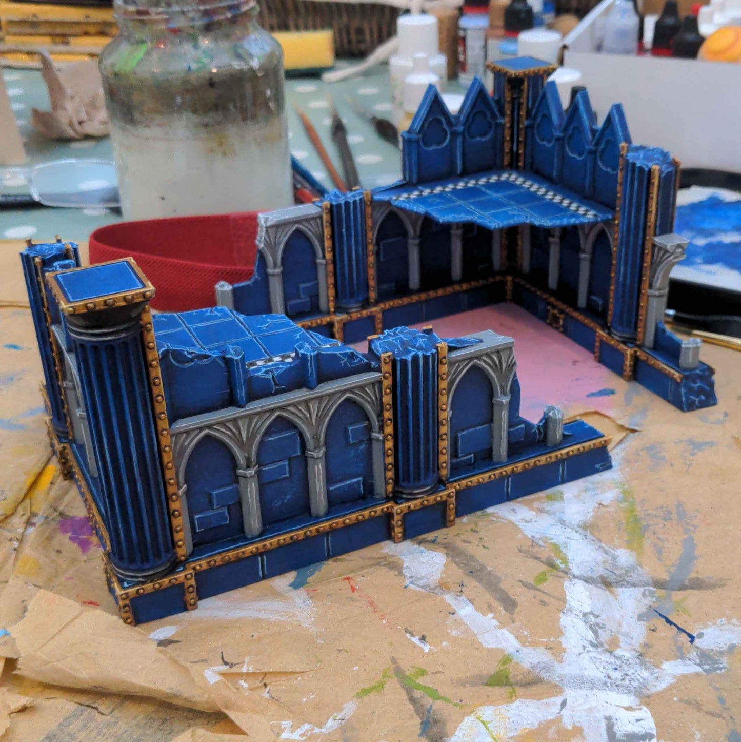 Retro Gothic Ruins, 20 Piece Set.