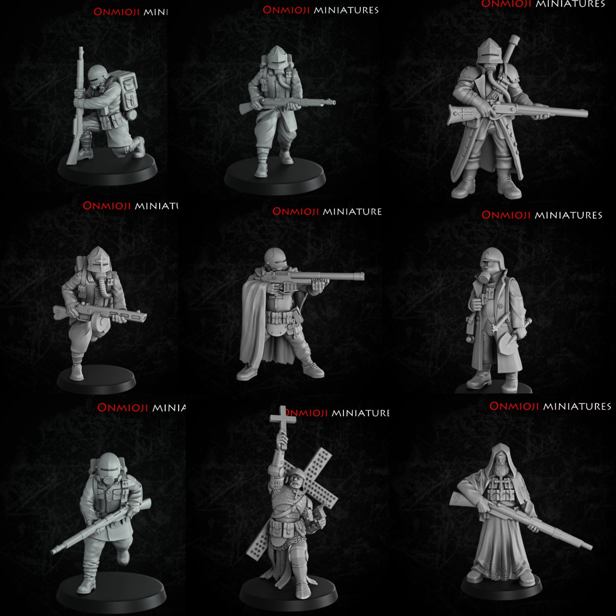 New Antioch Squad - Yeoman / Trench Cleric / Sniper