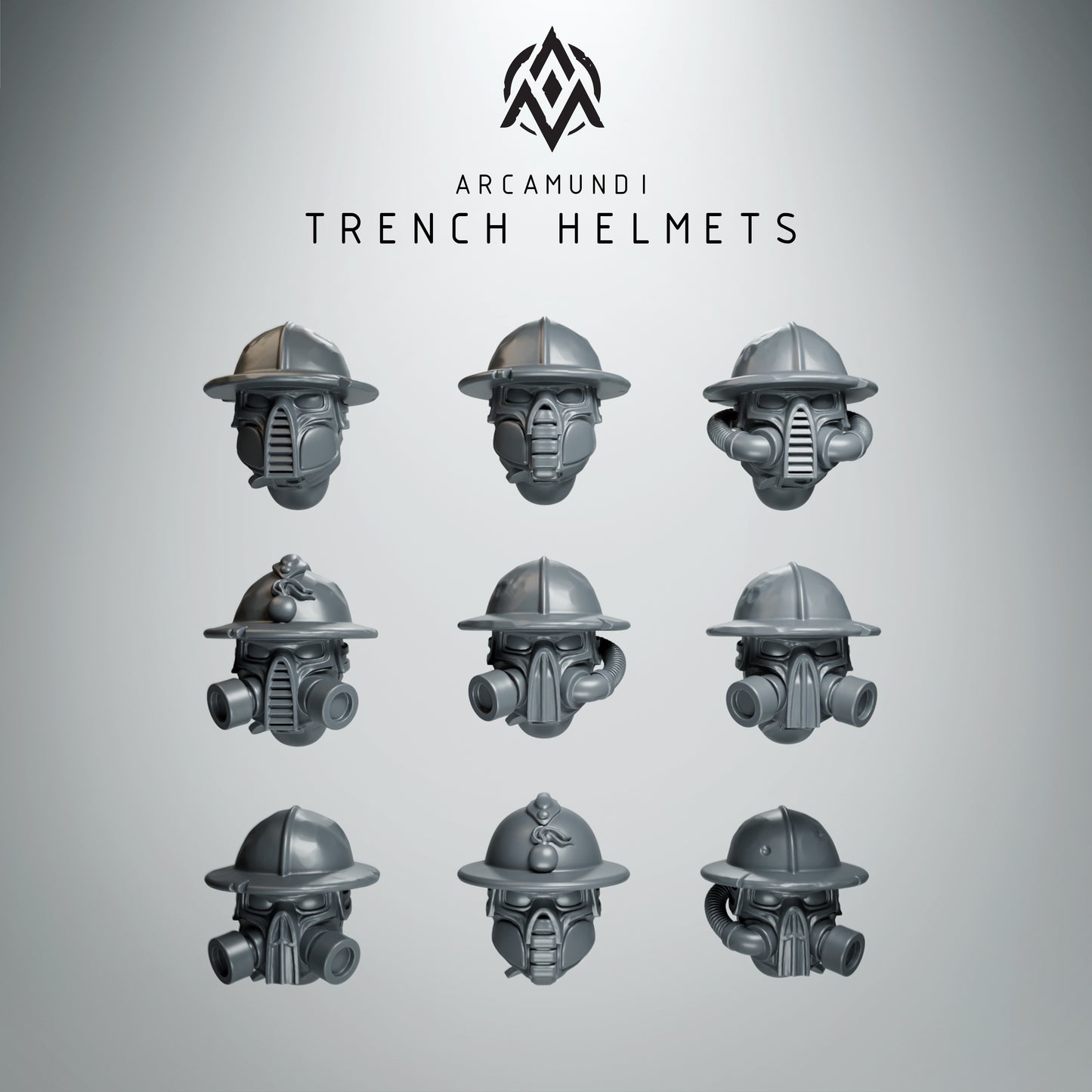 20 x Dieselpunk Trencher Helmets