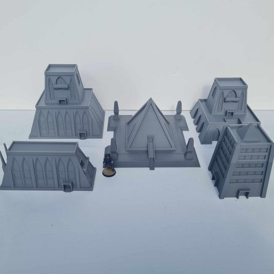Tizca Building Scatter Terrain - Epic Scale -
