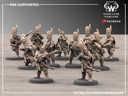 10 x Imperial Firstborn of the Guard Division - Infantry Squad - Hussars