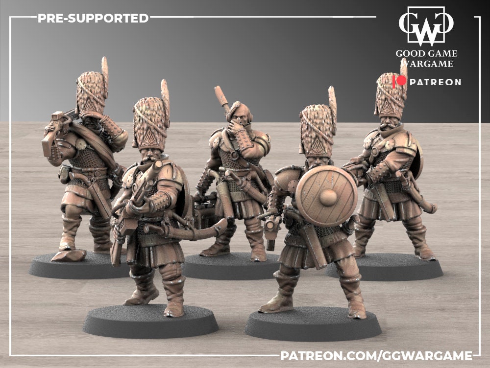 10 x Imperial Firstborn of the Guard Division - Infantry Squad - Hussars