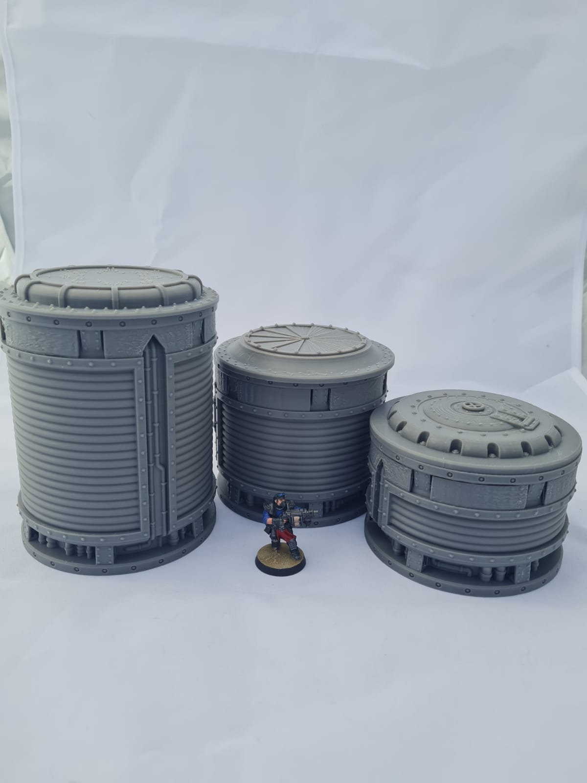 Plasma Containers - Terrain - Tabletop Industrial Miniature Wargaming Terrain
