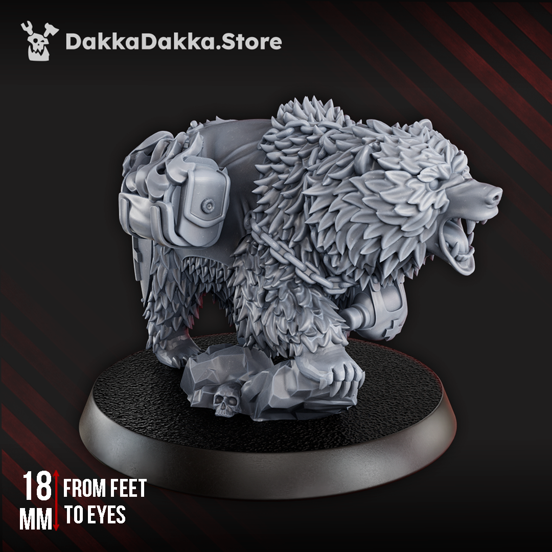 War Bear - Steel Union / New Antioch Proxy by Dakka Dakka - Trench Crusade Proxies