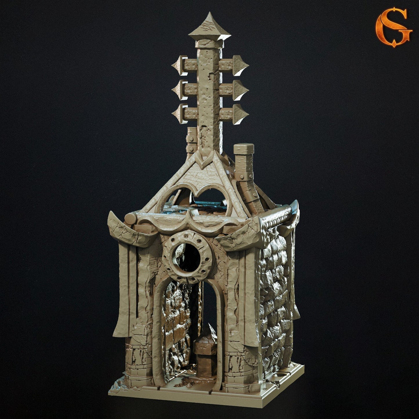 Heretic Shrine Styled for Trench Crusade Scatter Terrain