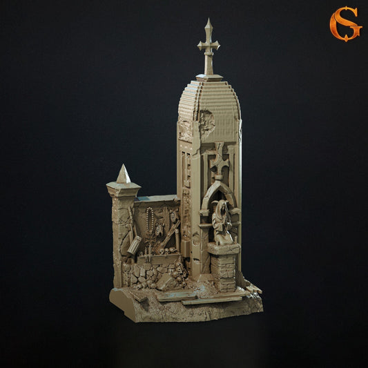 Holy Shrine #1 Styled for Trench Crusade Scatter Terrain