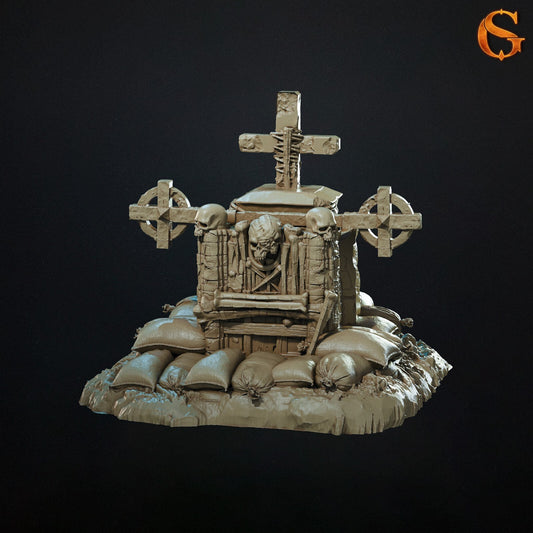 Holy Shrine #2 Styled for Trench Crusade Scatter Terrain