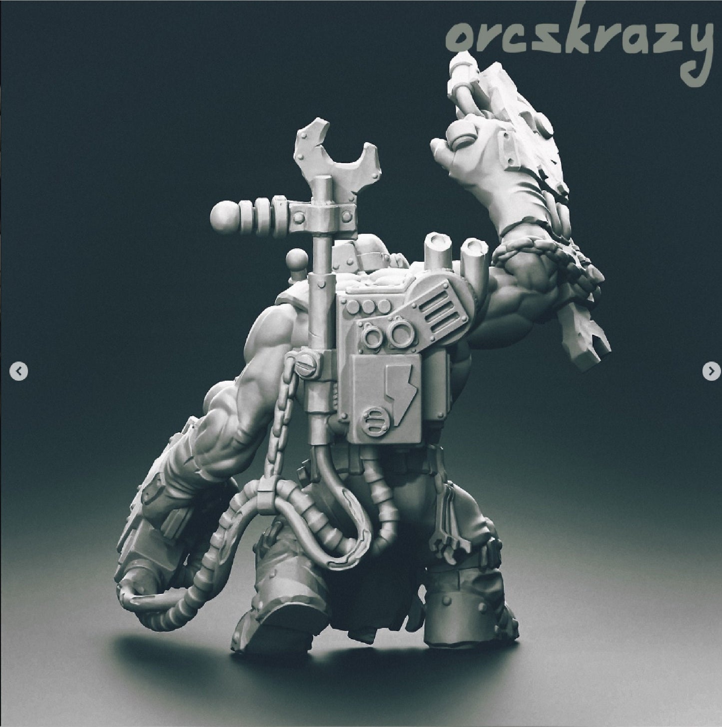 MekBoy TekBoy Mechboy Tech of the Mech Ork Mechanic - OrksCrazy - Orkaz Orcs Gobbo