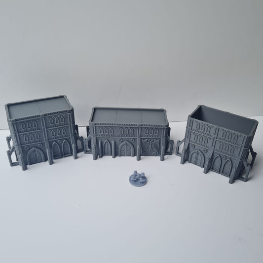 Epic Administratum Large Building Scatter Terrain - Epic Scale -