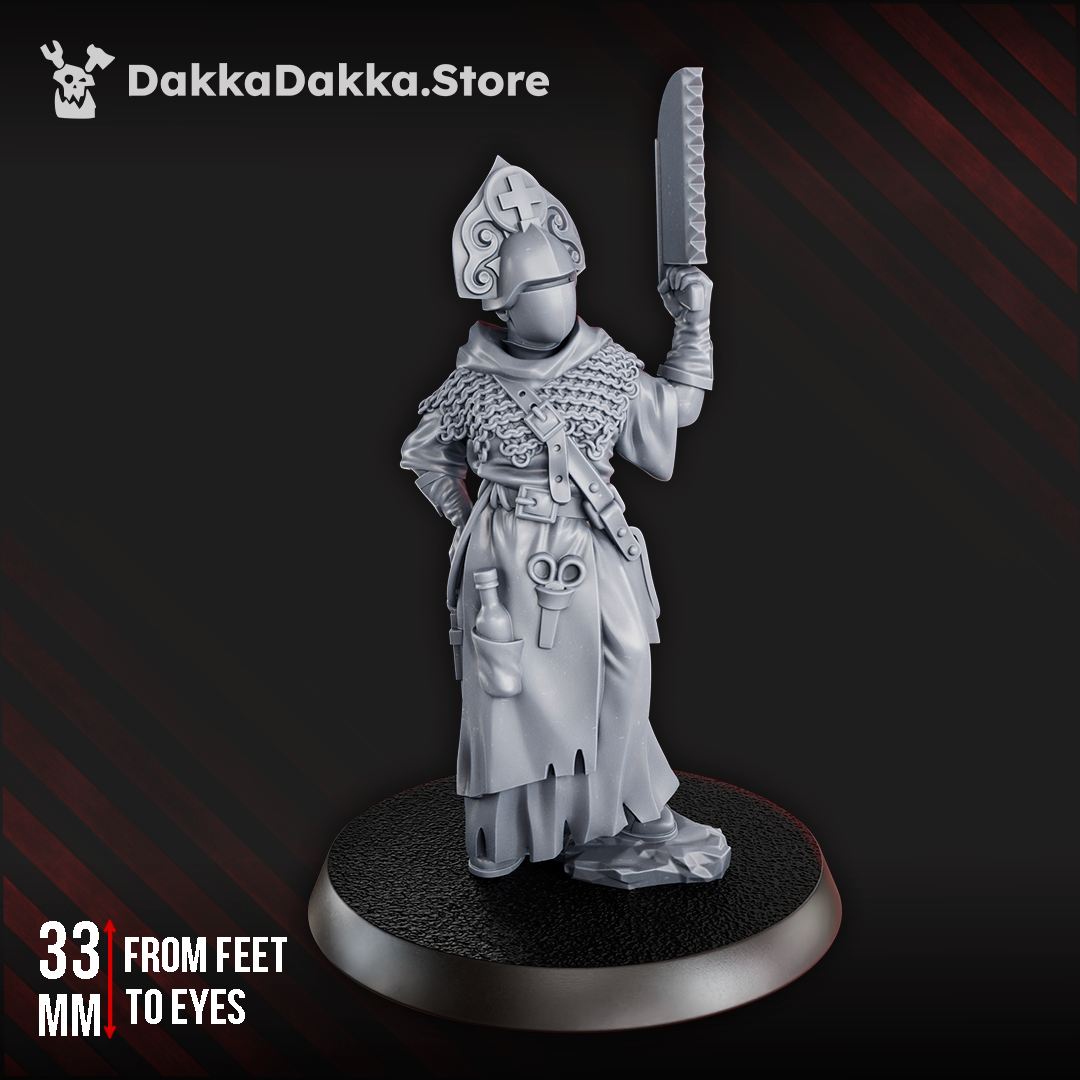 Combat Medic - Steel Union / New Antioch by Dakka Dakka - Trench Crusade