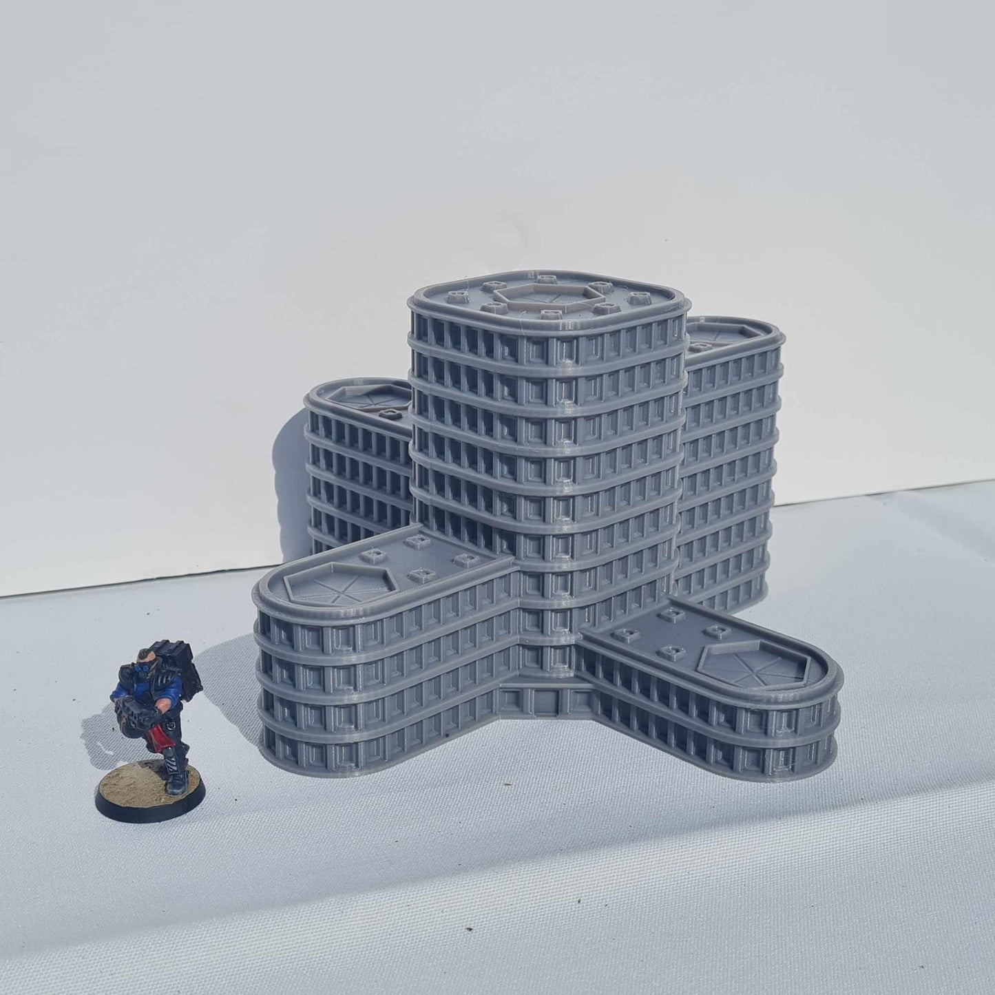 Large Science Building Scatter Terrain - Epic Scale - Imperialis Legions - Titanicus
