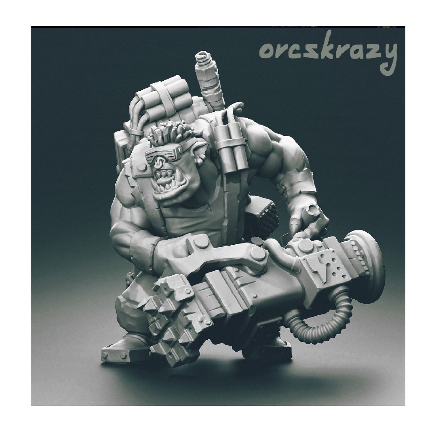 Ork Special 01 Tank Buster Boy - OrksCrazy - Orkaz Orcs Gobbo