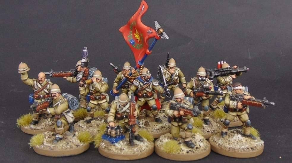 10 x Colonial Warriors of the Imperial Praetorian Division Guard