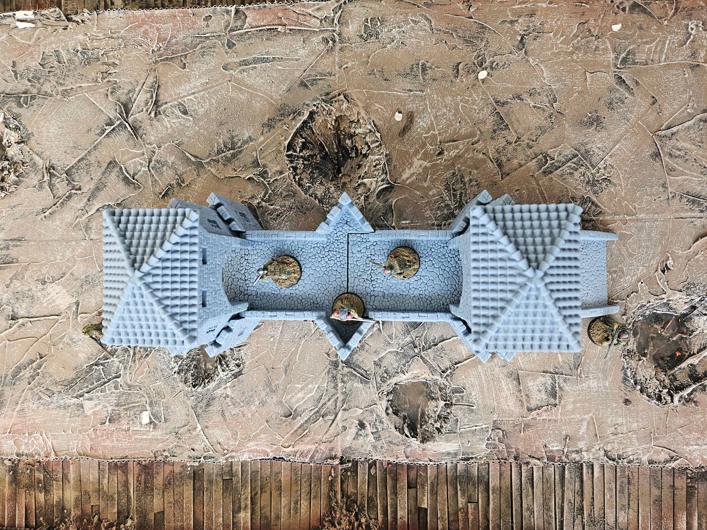 Stone Bridge Set -  Tabletop Gaming Wargaming Scenery - Compatible with Trench War