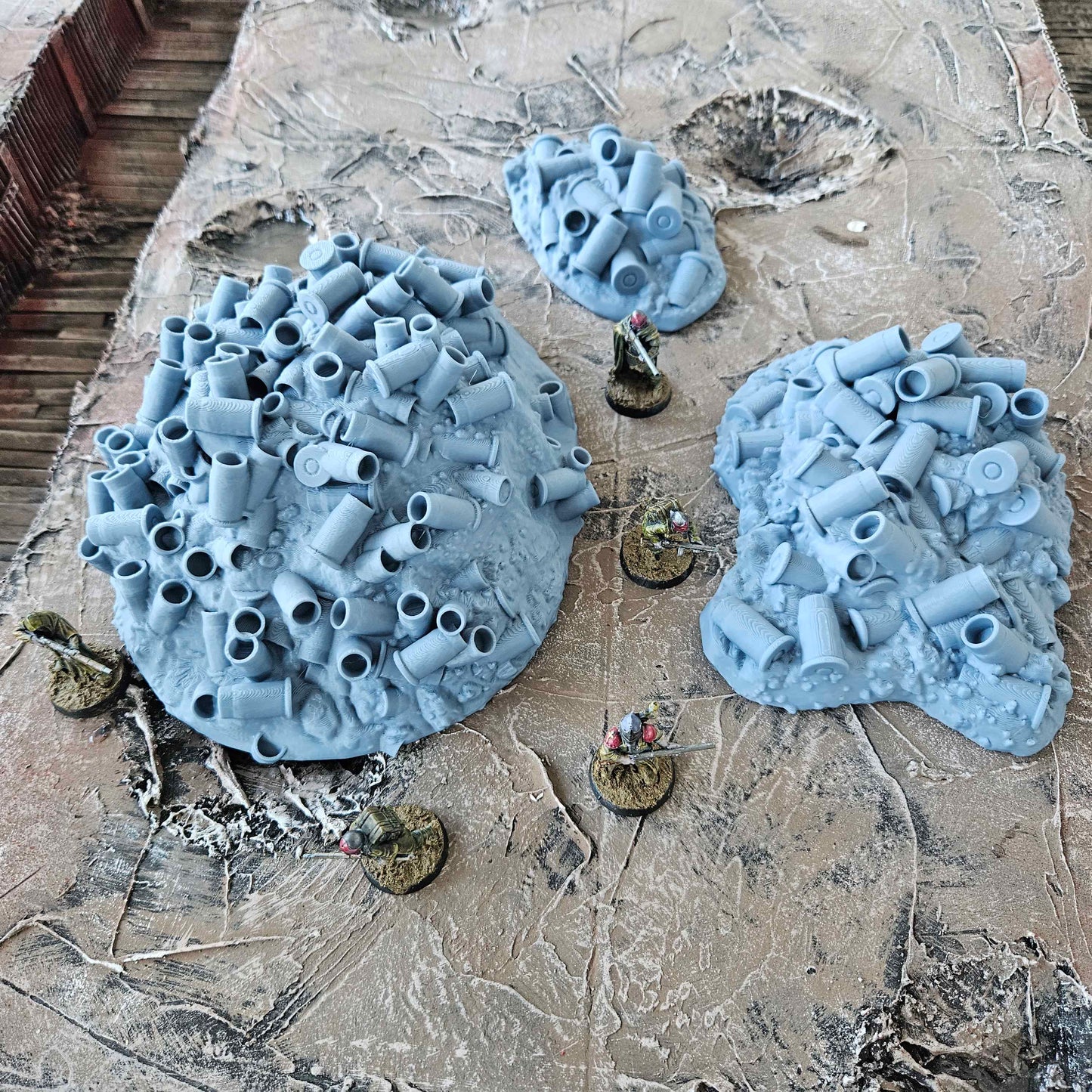 Artillery Piles - Scatter Terrain - FDM - Wargaming Scenery / Terrain - Tabletop Trench War -  28/32mm