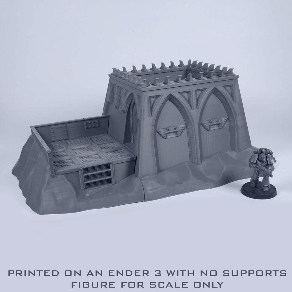 Retro Fortified Bunker 'Fat Man'