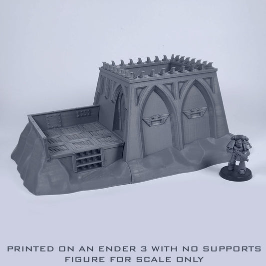 Retro Fortified Bunker 'Fat Man'