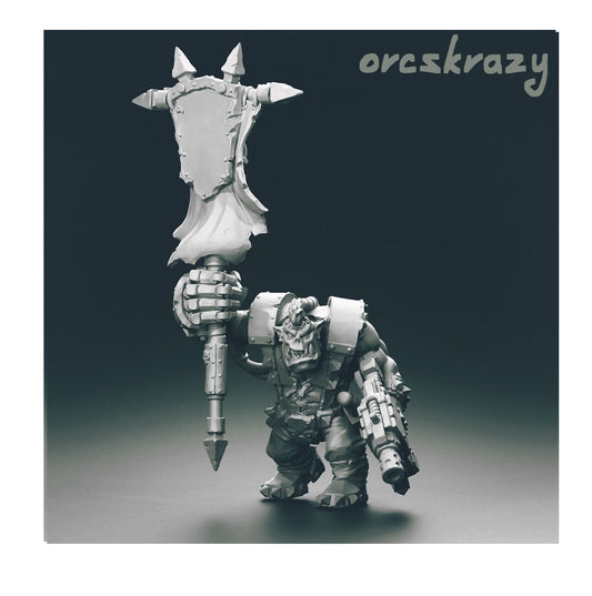 Ork Banner Boy! - OrksCrazy - Orkaz Orcs Gobbo