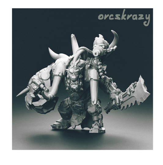 Kibork Ork Boss Boy - OrksCrazy - Orkaz Orcs Gobbo