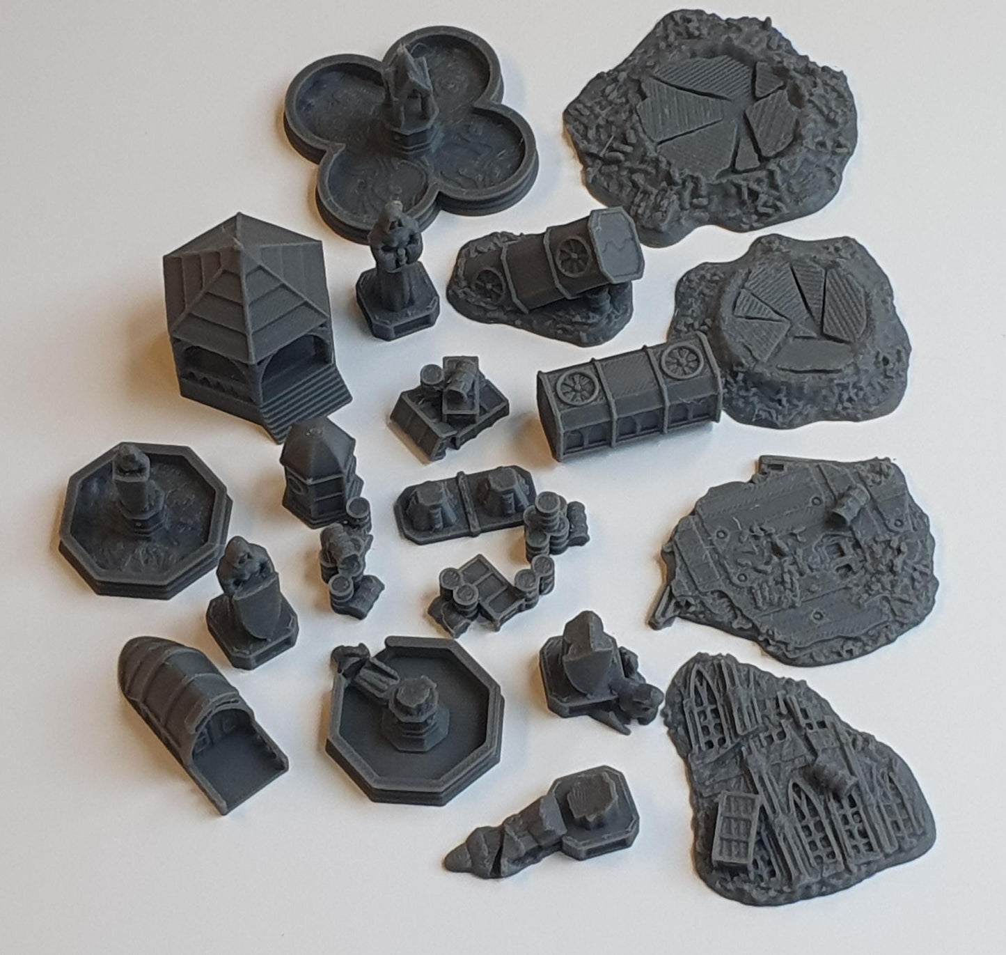 Ruined City Scatter Terrain - Epic Scale -