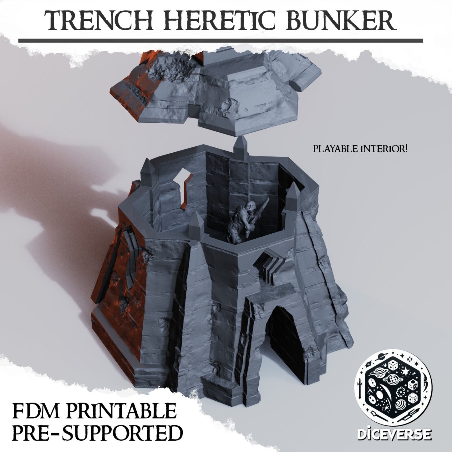 Trench Terrain - Heretic Bunker