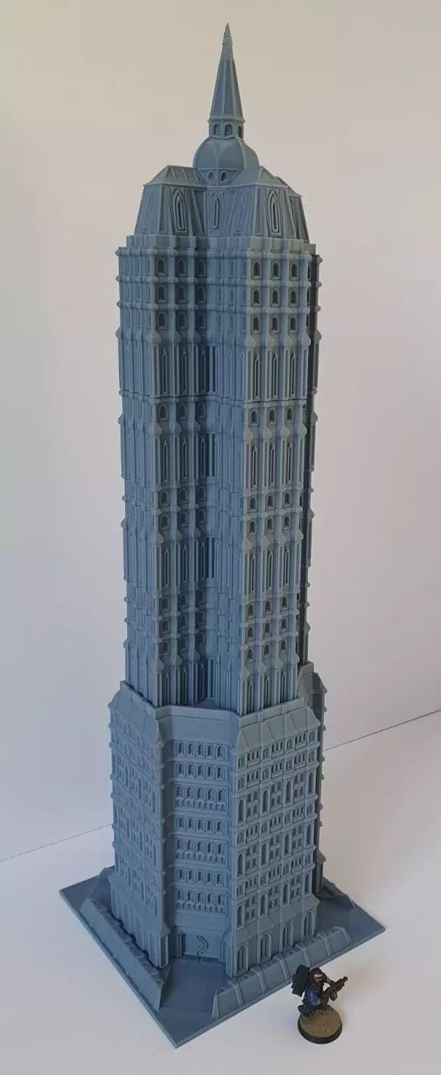 Epic Sky Scraper 2 Building Scatter Terrain - Epic Scale -