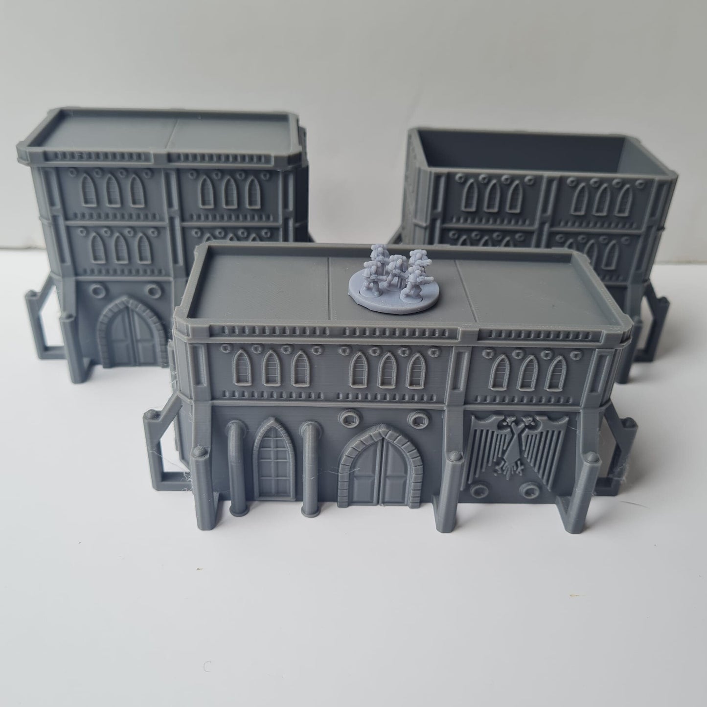 Epic Administratum Large Building Scatter Terrain - Epic Scale -