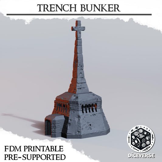 Trench Terrain Bunker - Crusade Scenery