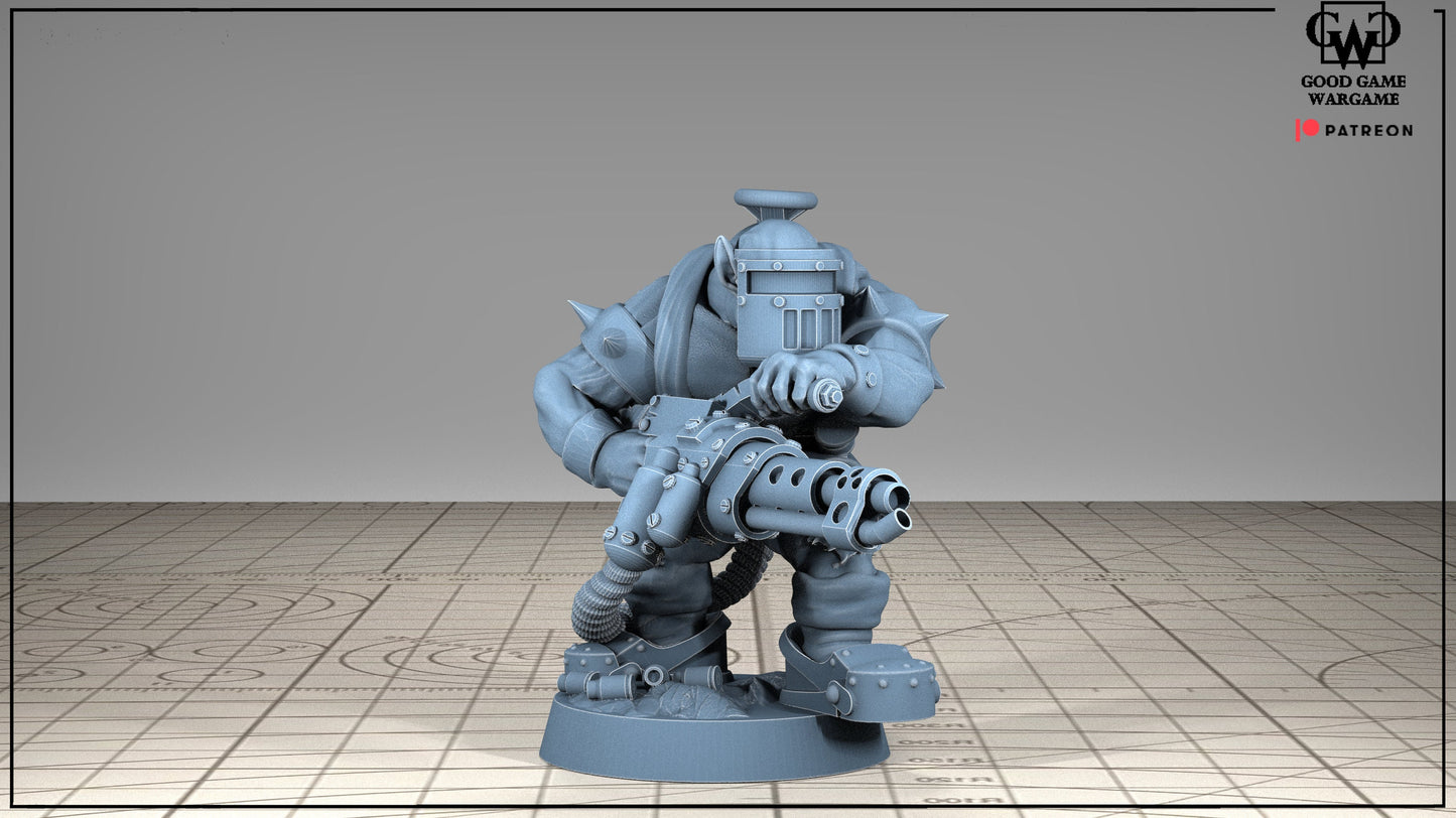 10 x Orkaz Ork Orc Boyz Big Tootha - Nobz Nob, Shoota Boys - Patrol of Combat - Killest of Teams - Squad 2