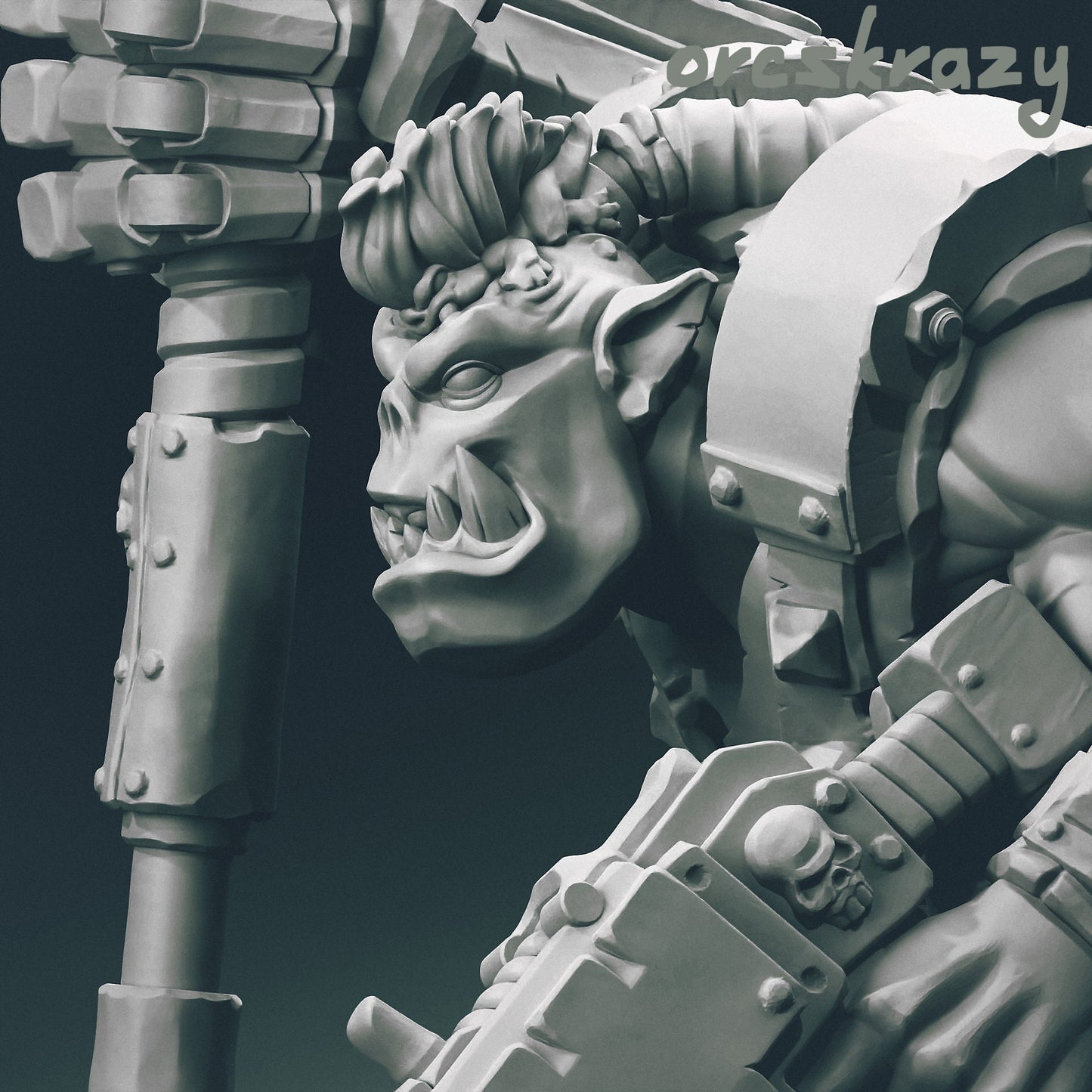 Ork Banner Boy! - OrksCrazy - Orkaz Orcs Gobbo