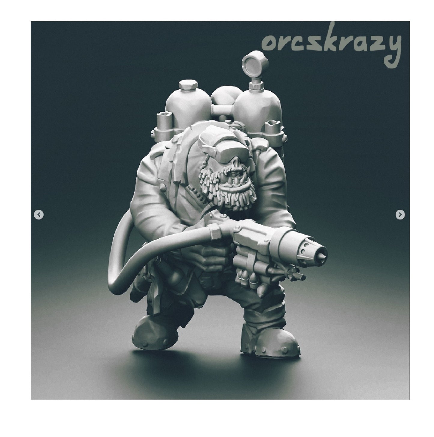 Kurt Rorksell Flame Boy - OrksCrazy - Orkaz Orcs Gobbo