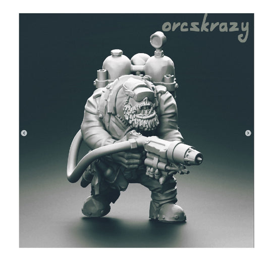 Kurt Rorksell Flame Boy - OrksCrazy - Orkaz Orcs Gobbo