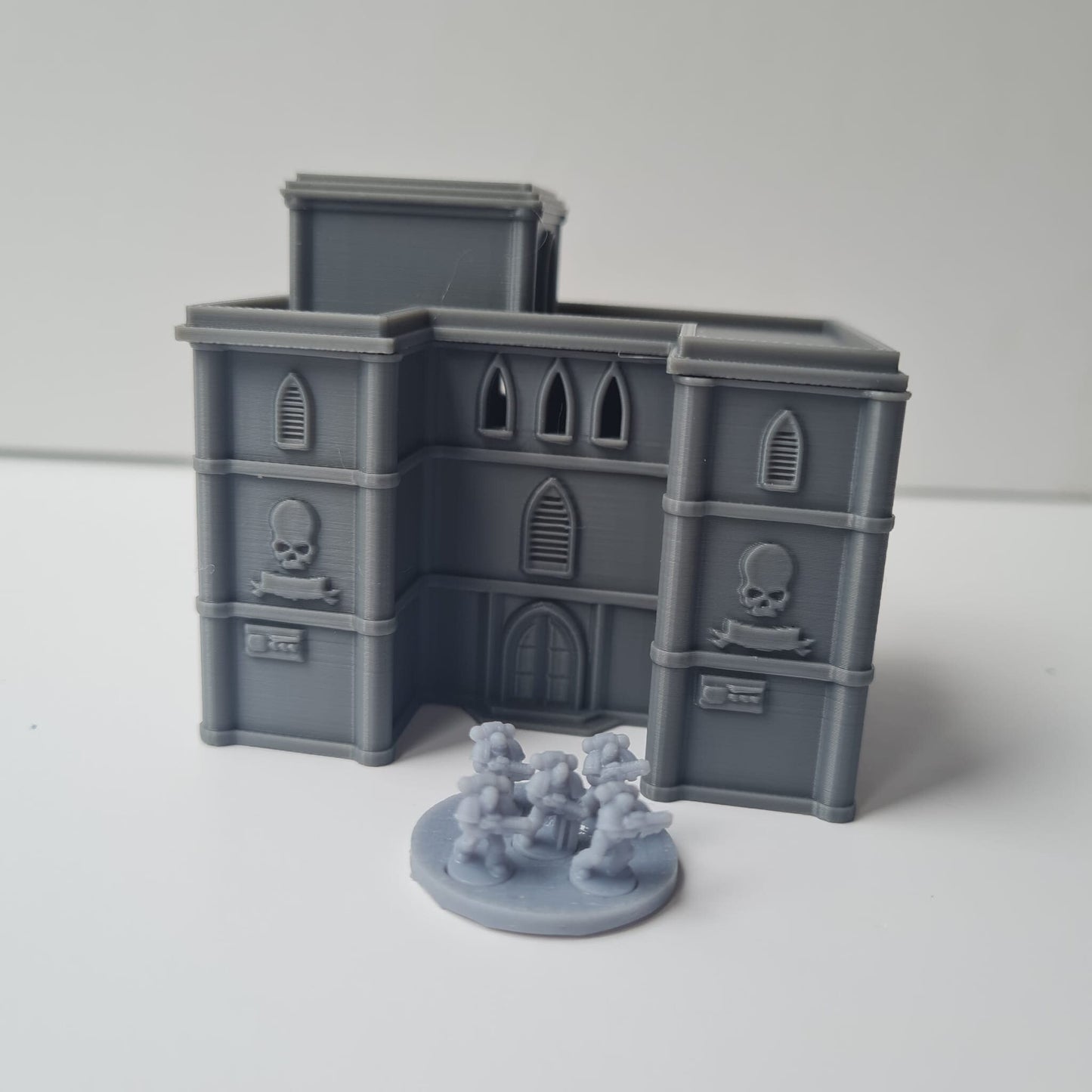 Epic Industrial Building Scatter Terrain - Epic Scale -
