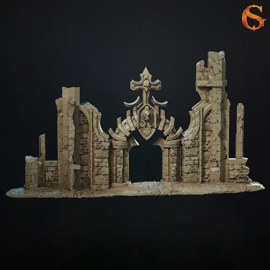 Heretic Shrine Styled for Trench Crusade Scatter Terrain