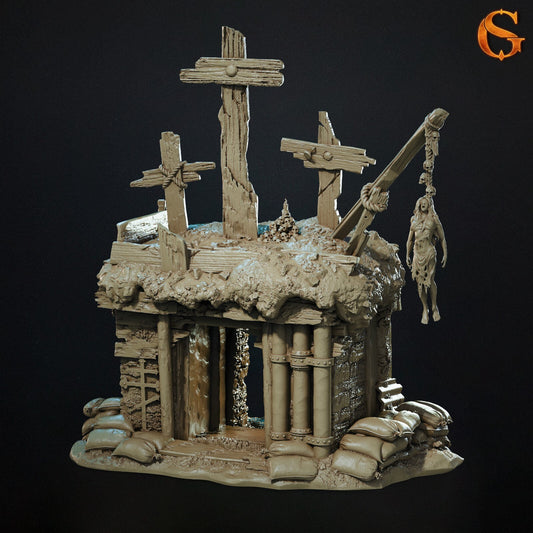 Trench Shrine Styled for Trench Crusade Scatter Terrain