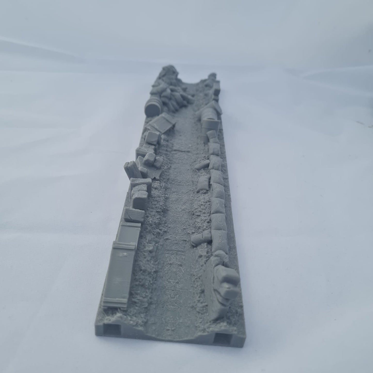 Light Trench Run Through - Terrain - Tabletop Industrial Miniature Wargaming Terrain for Warhammer 40k, Necromunda, Kill Team, Bolt Action