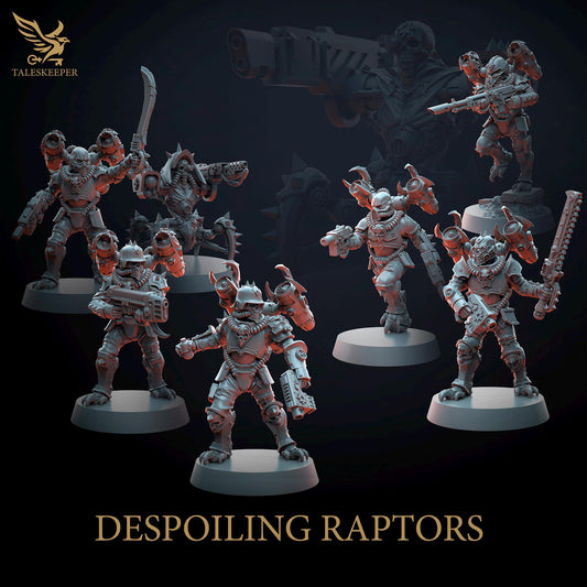 6 x Despoiling Raptors - Marine Legions of Space - Tales Keeper - Vultures