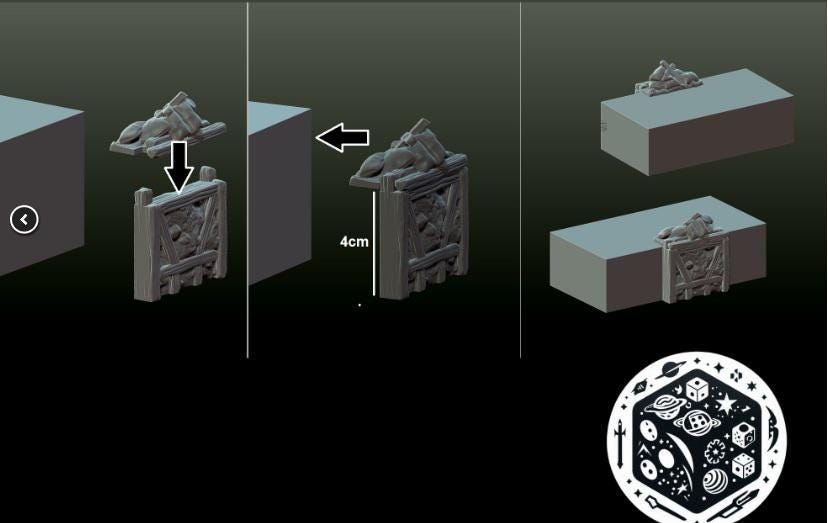 Trench System Bundle Terrain - Crusade Scenery - Tabletop and Wargaming Terrain