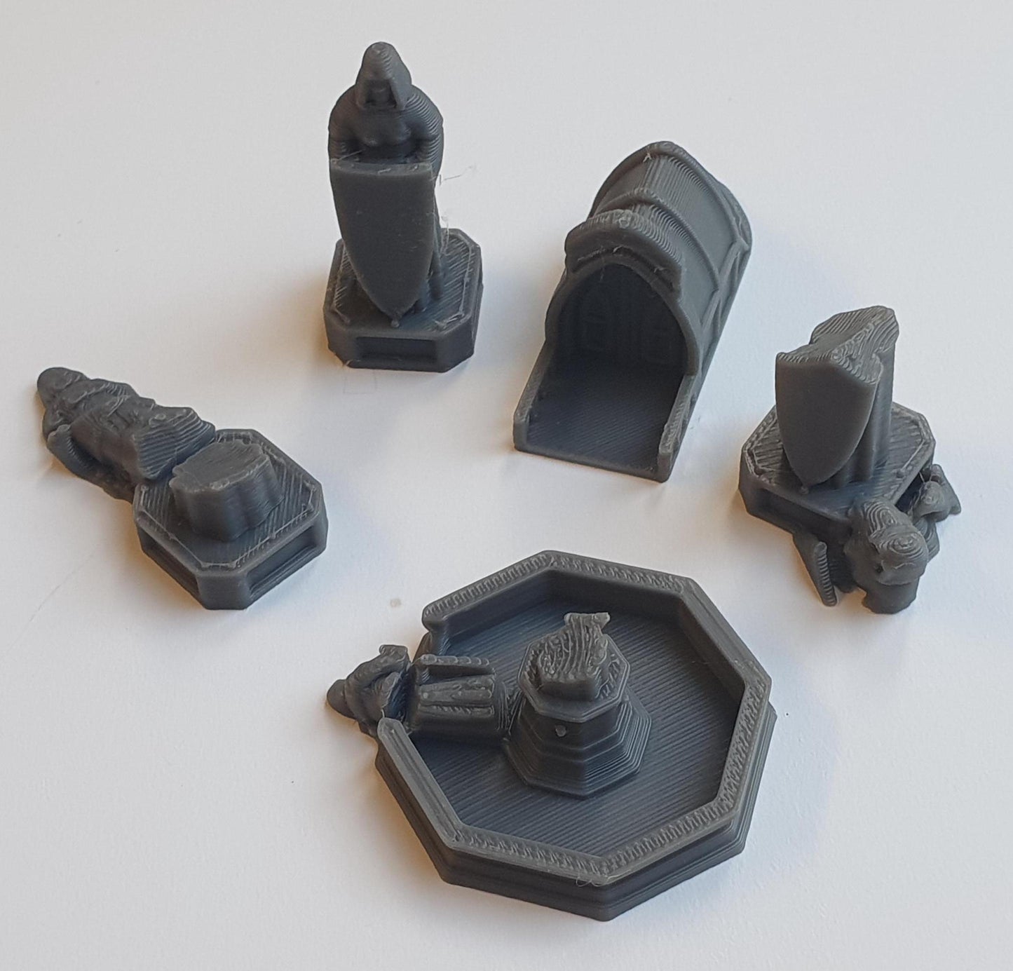 Ruined City Scatter Terrain - Epic Scale - Imperialis Legions - Titanicus