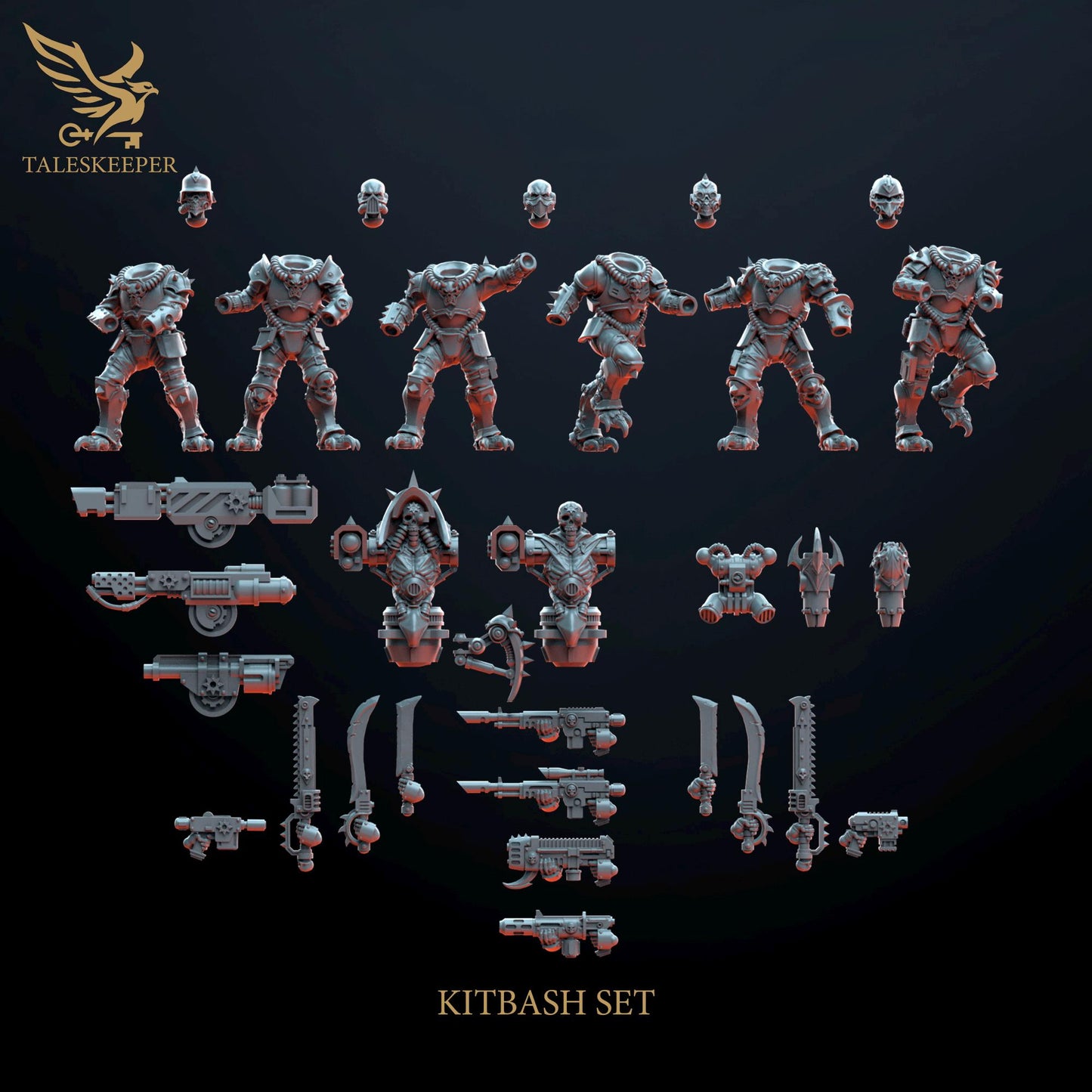 6 x Despoiling Raptors - Marine Legions of Space - Tales Keeper - Vultures